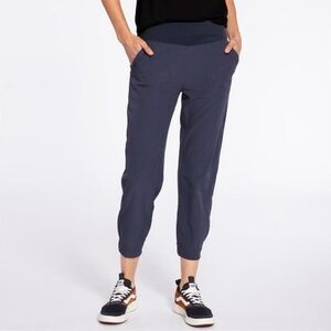 NWT Patagonia Women’s Lined Happy Hike Studio Pants Smolder Blue XL